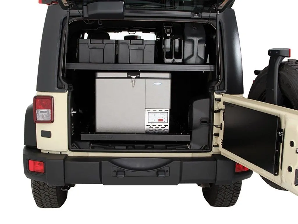 '07-17 Jeep Wrangler JKU 4-Door Interior Cargo Storage Rack