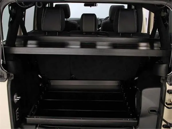 '07-17 Jeep Wrangler JKU 4-Door Interior Cargo Storage Rack