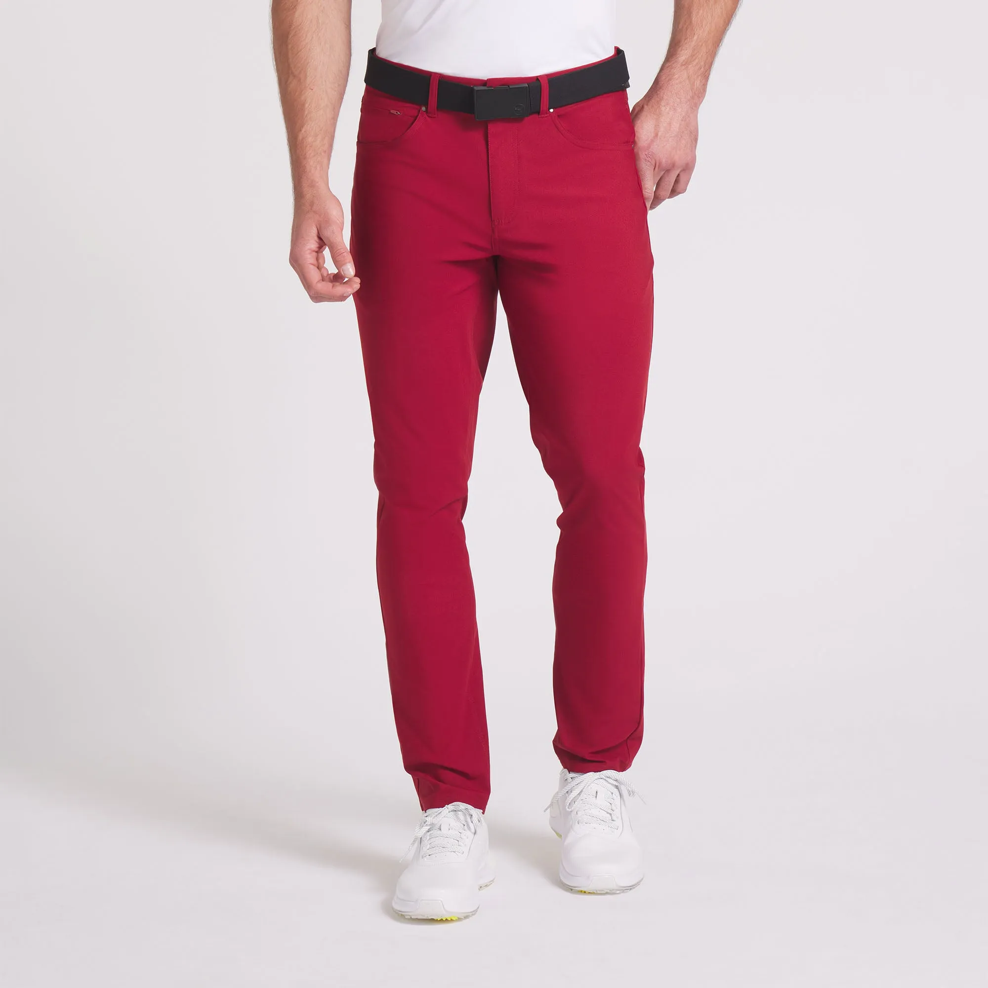 101 5 Pocket Golf Pants | Intense Red