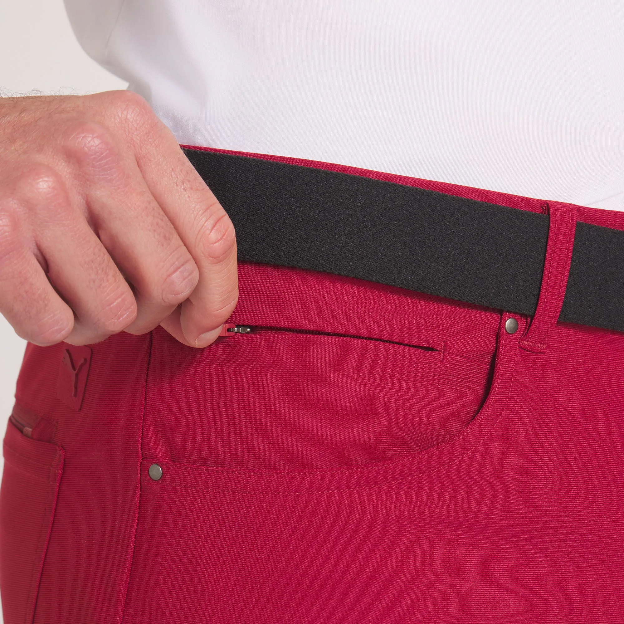 101 5 Pocket Golf Pants | Intense Red