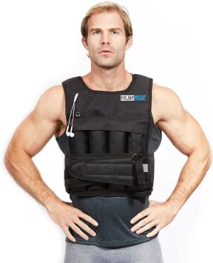 12Lbs-140Lbs Adjustable Weighted Vest with Shoulder Pads Option. Workout Vest for Men and Women