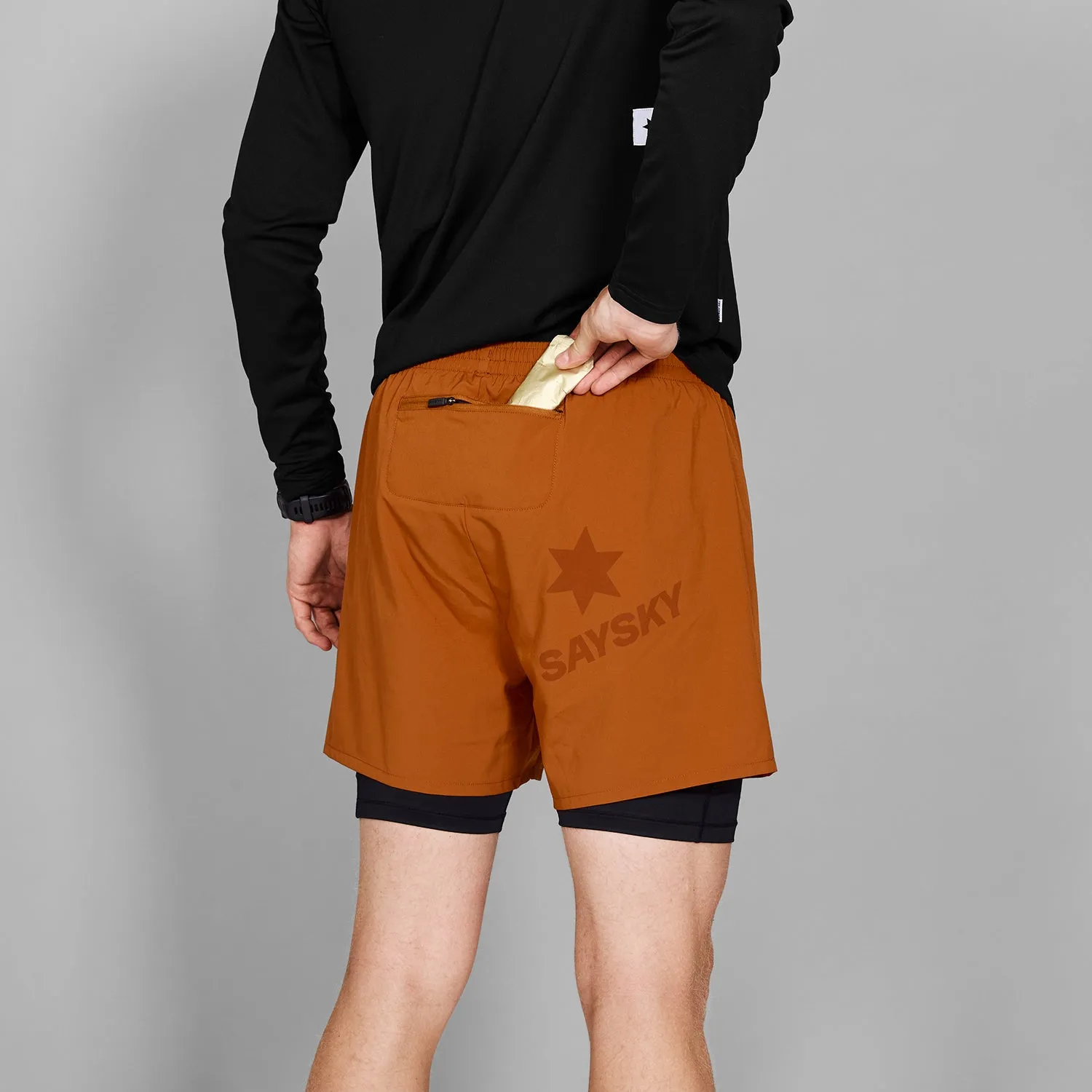 2 in 1 Pace Shorts 5''