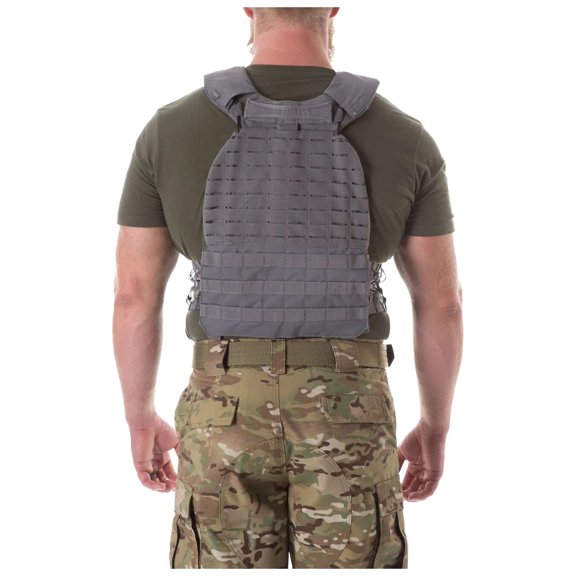 5.11 Tactec Plate Carrier Weighted Vest - Storm