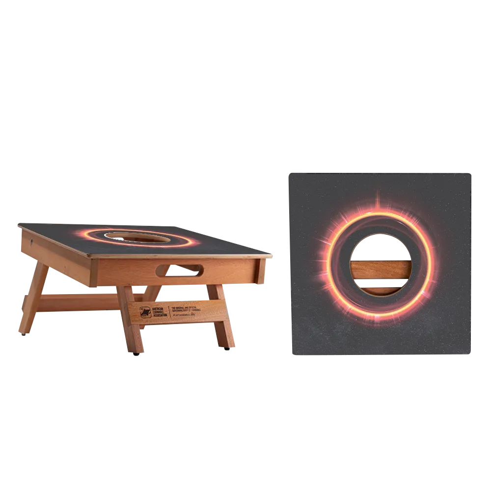 Black Hole Cornhole Airmail Box