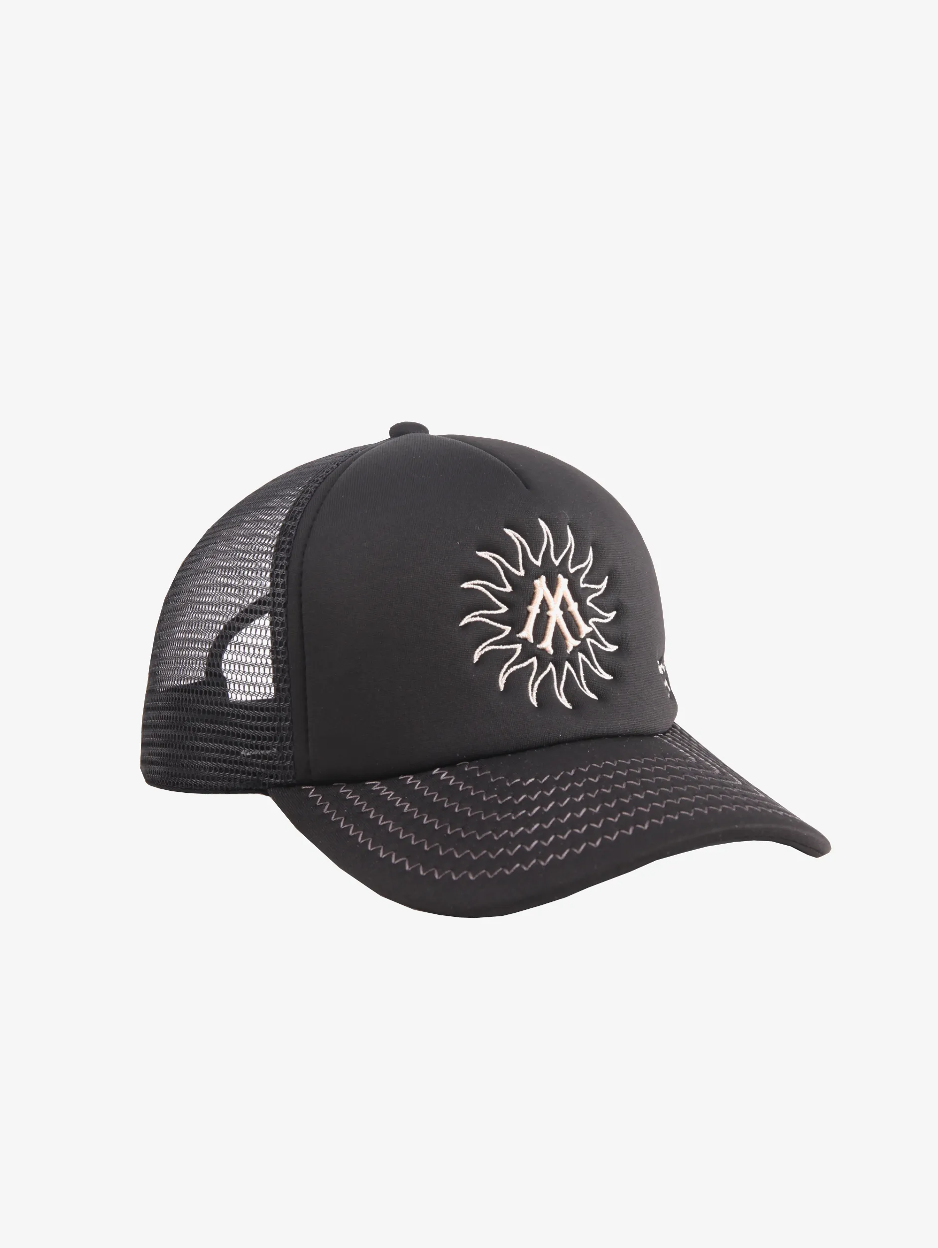 BLACK MESH CAP "SUN"