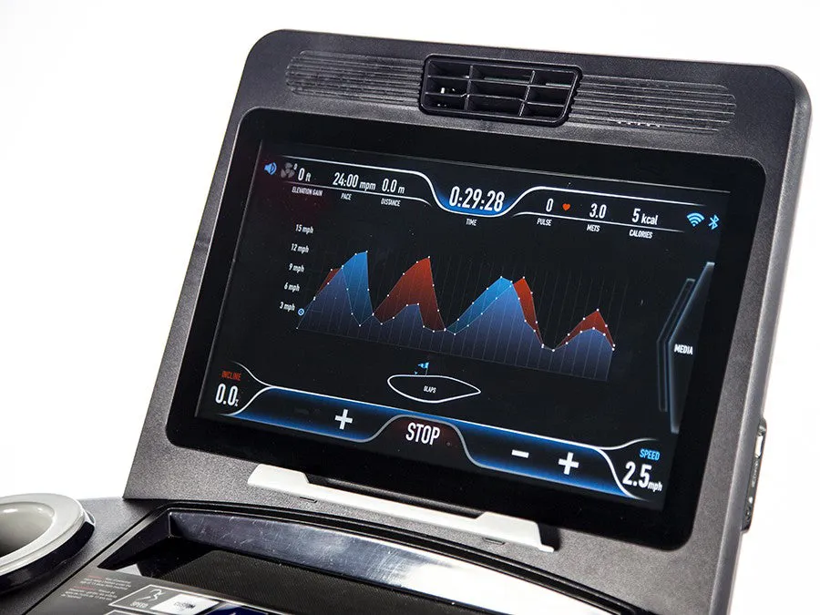 BodyCraft T400-16ts Series Treadmill with 16" Touchscreen Monitor