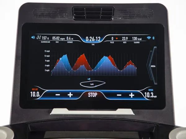 BodyCraft T400-16ts Series Treadmill with 16" Touchscreen Monitor