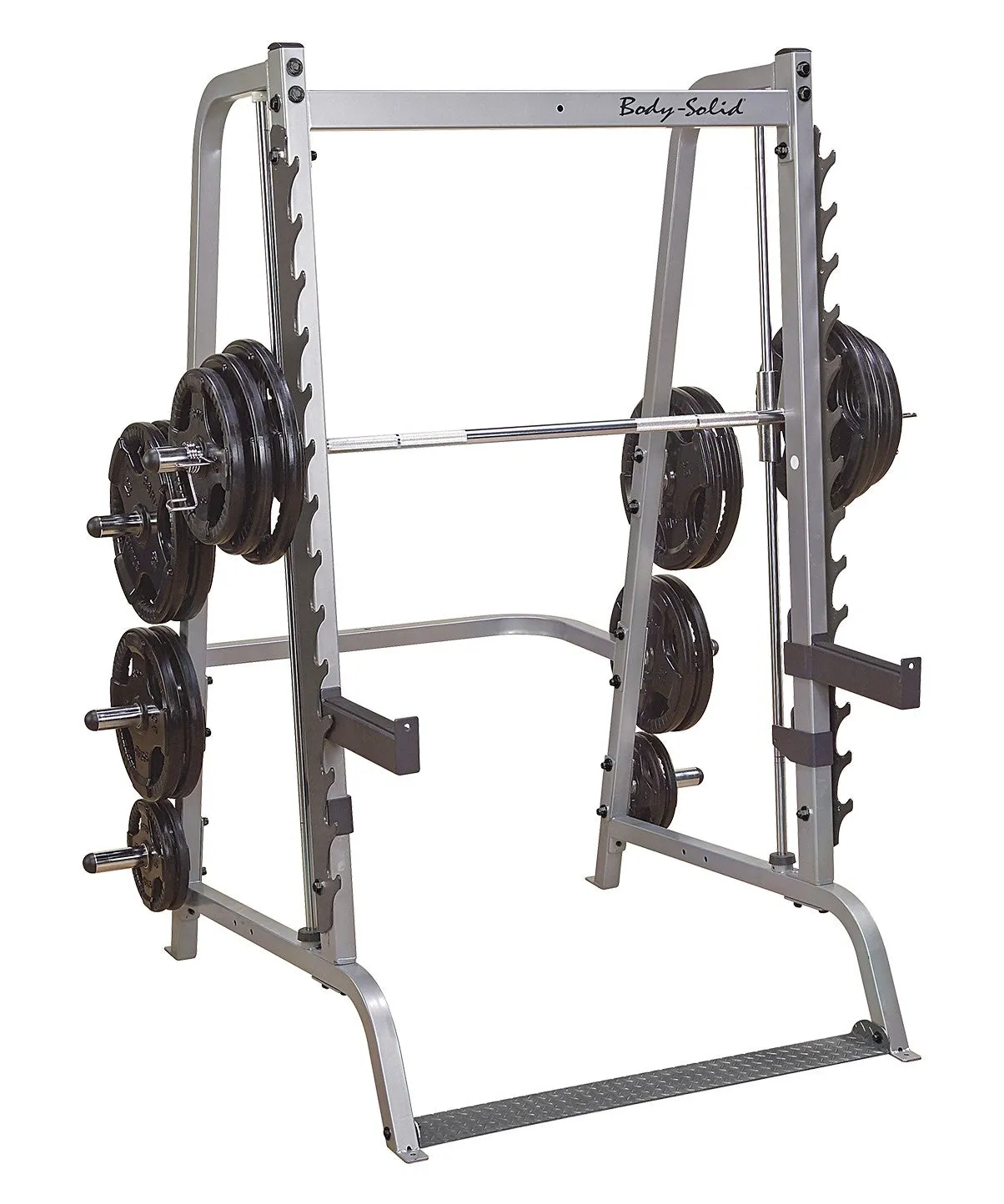 BodySolid Series 7 - Smith Machine and Half Rack