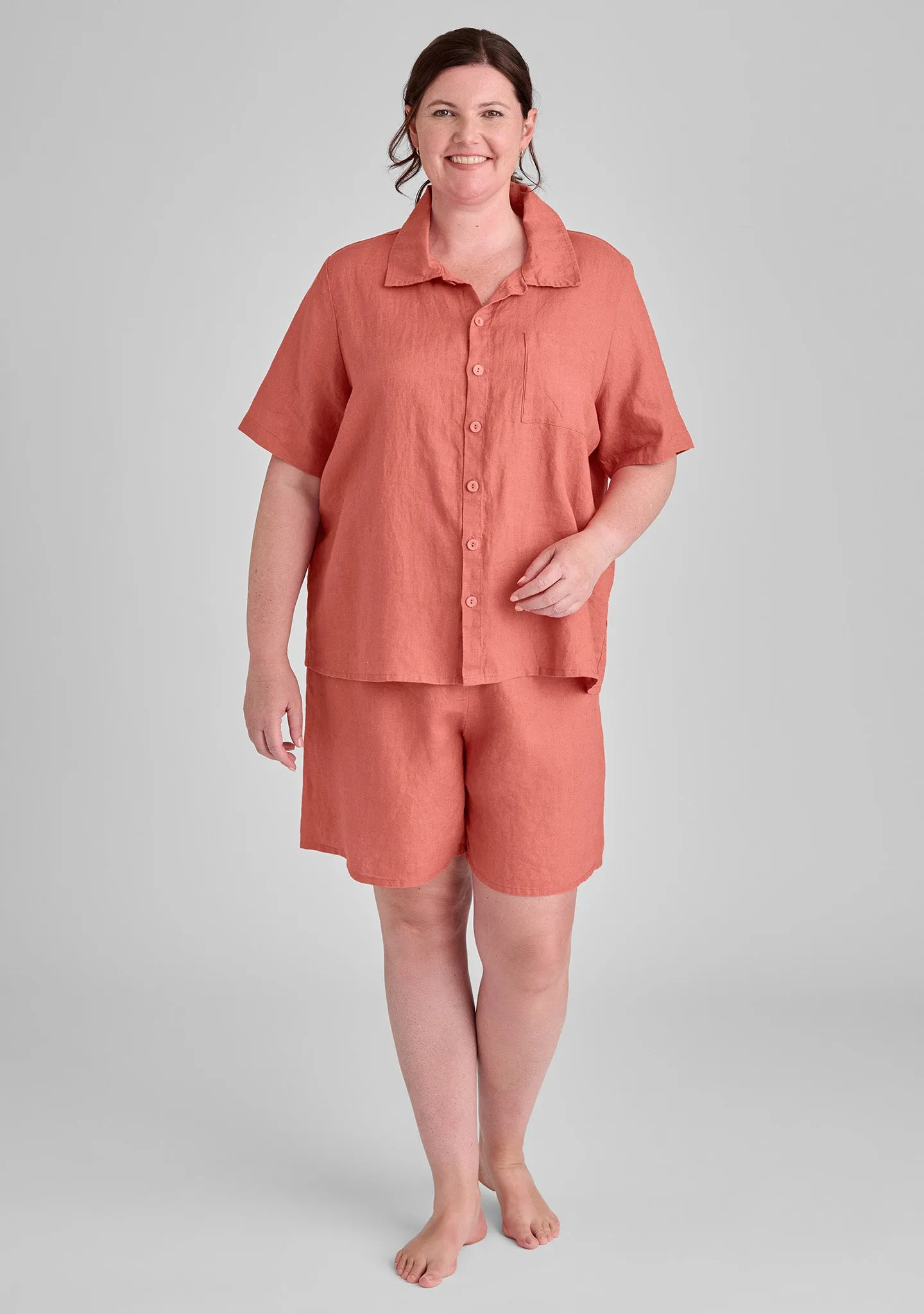 Boxd Up - Linen Shorts