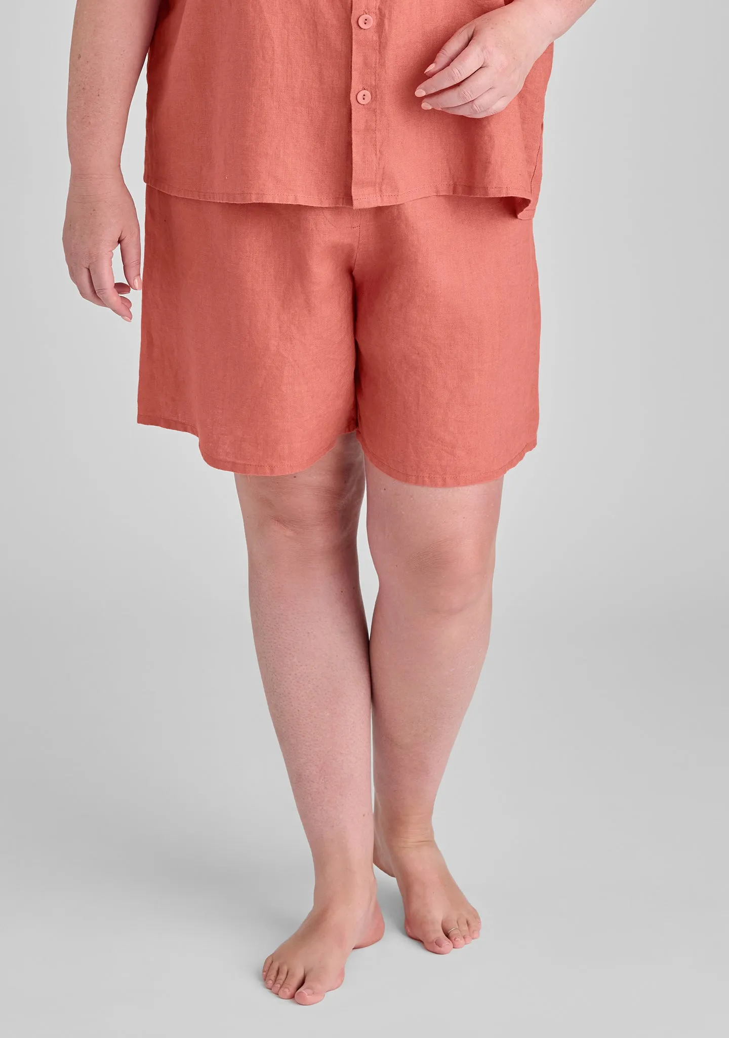 Boxd Up - Linen Shorts