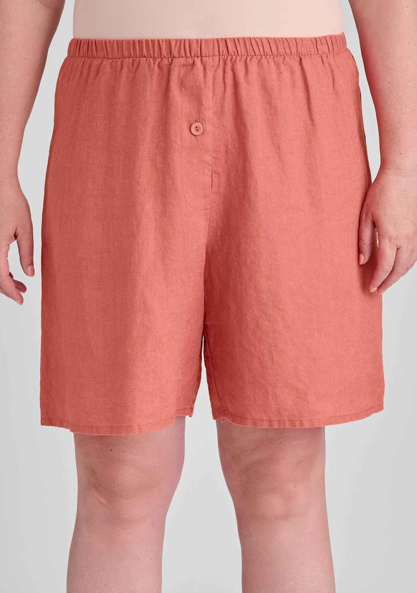 Boxd Up - Linen Shorts