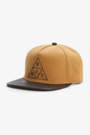 Brown Contrast Brooklyn Snapback Cap - S23 - MCP107R