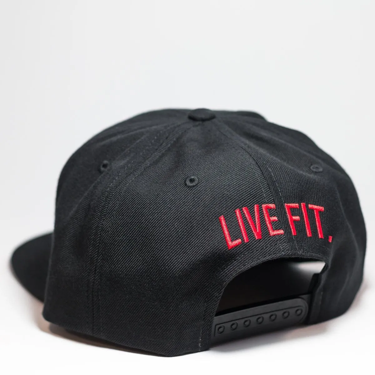 C Snapback - Black/ Red