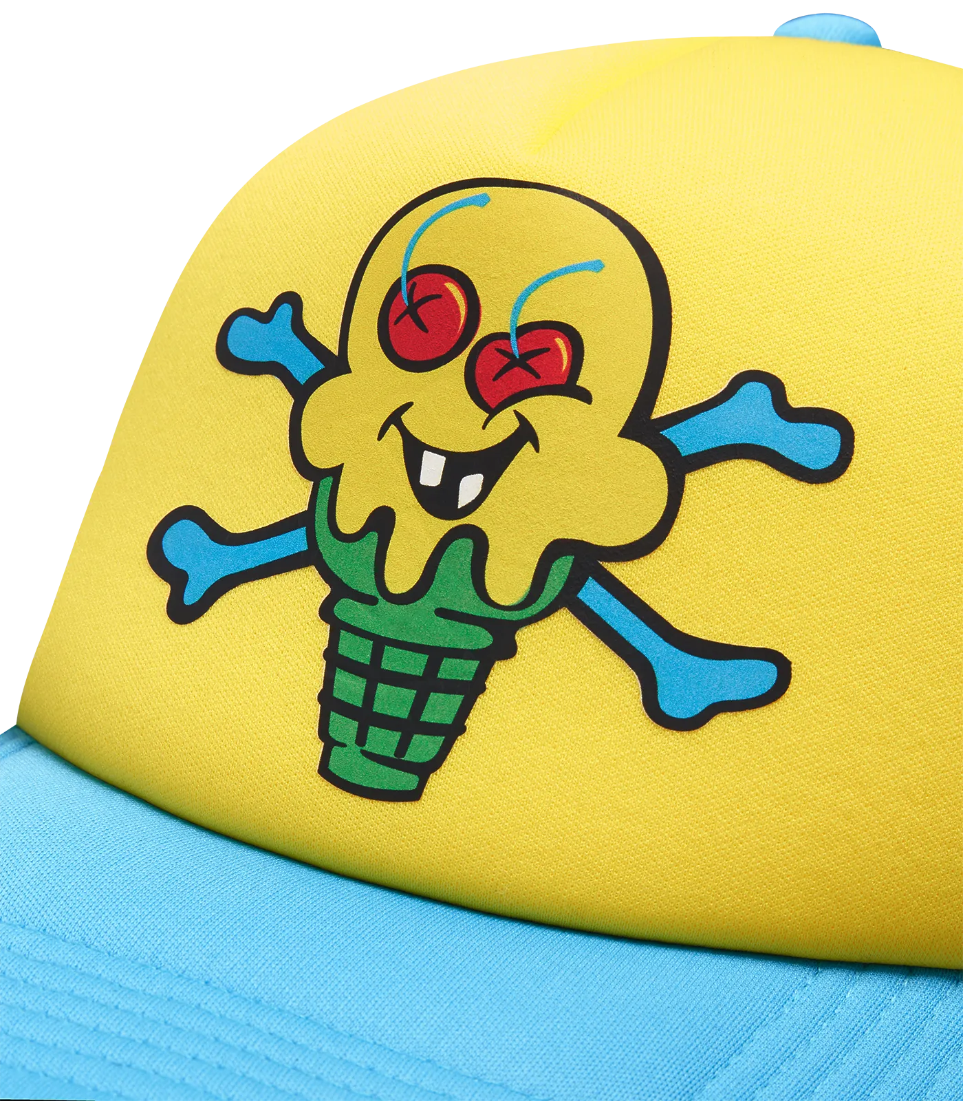 CONES AND BONES TRUCKER - YELLOW