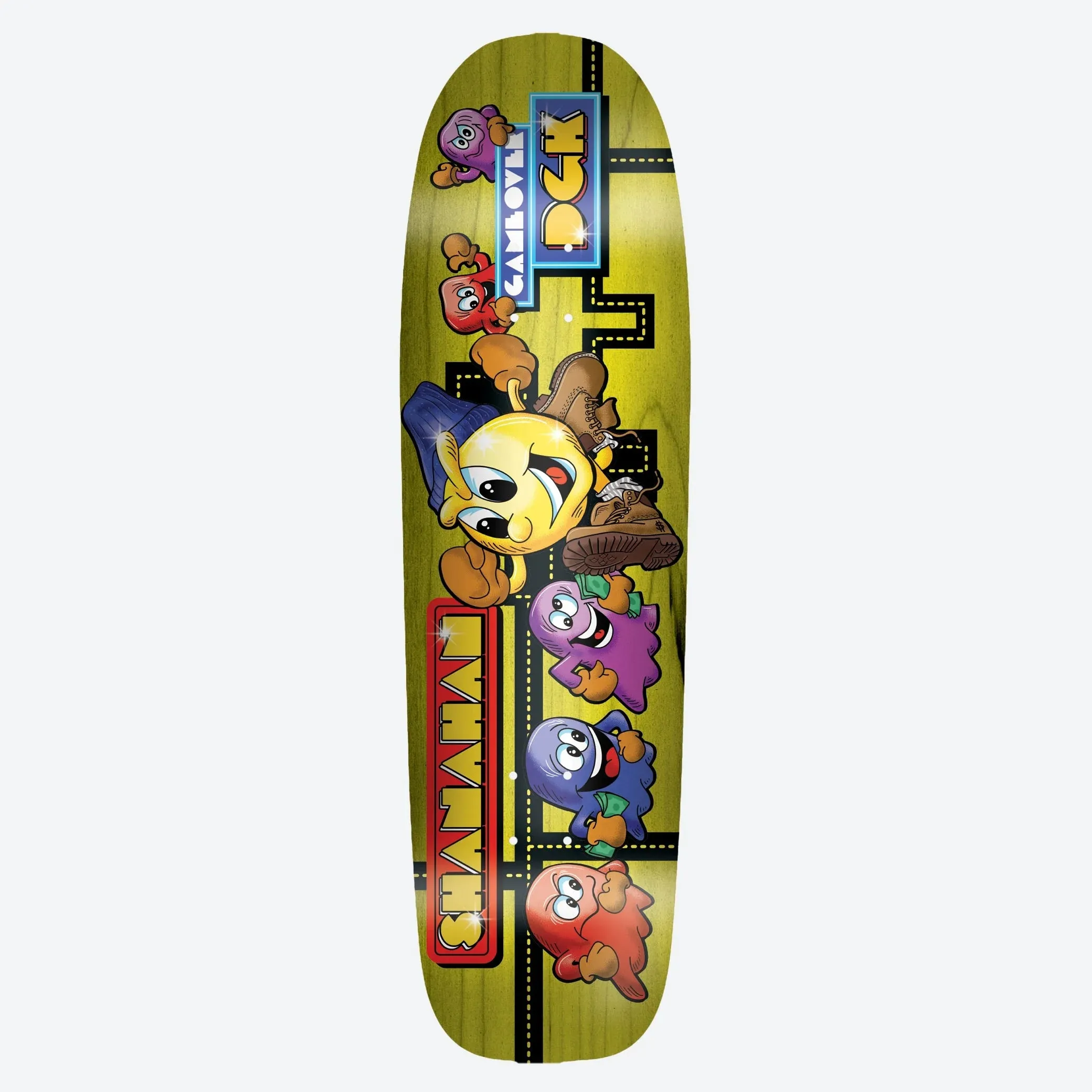 DGK Game Over Shanahan Skateboard Deck - 8.75" Multi