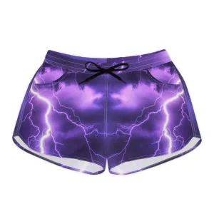 Electric Thunder - Inovax Women's Casual Shorts