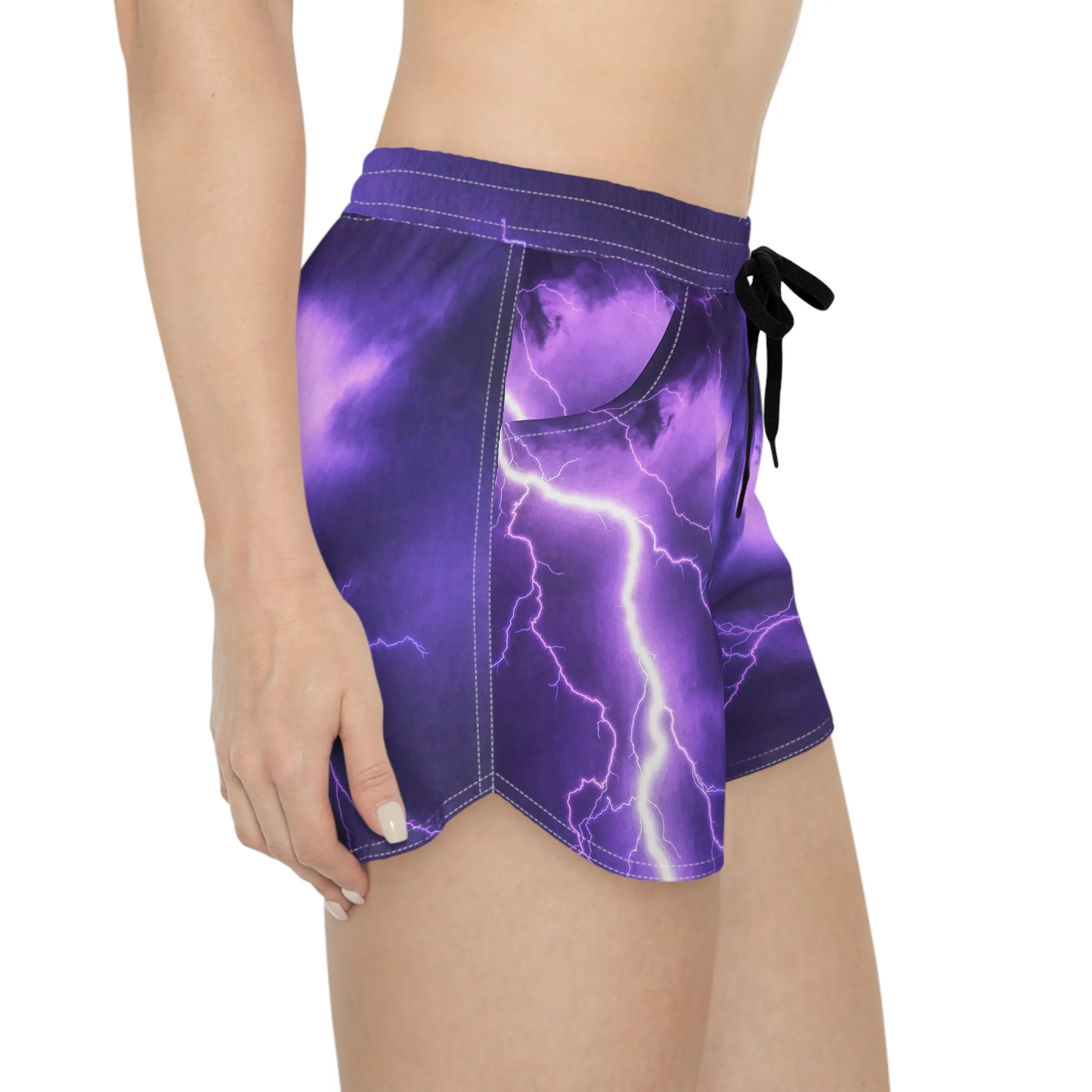 Electric Thunder - Inovax Women's Casual Shorts