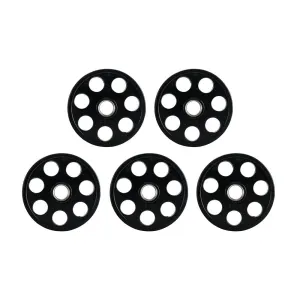 Element Fitness Rubber Plate w/ 7 Holes 2.5-20kg Set