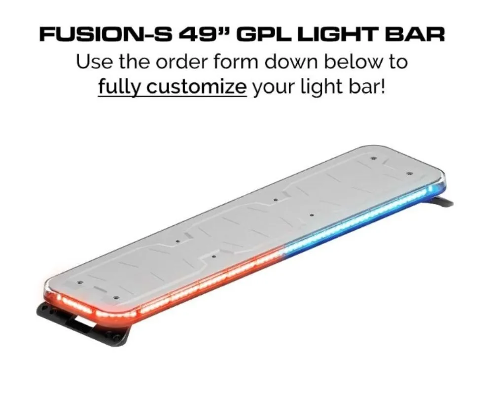 Feniex Fusion-S GPL Exterior Light Bar