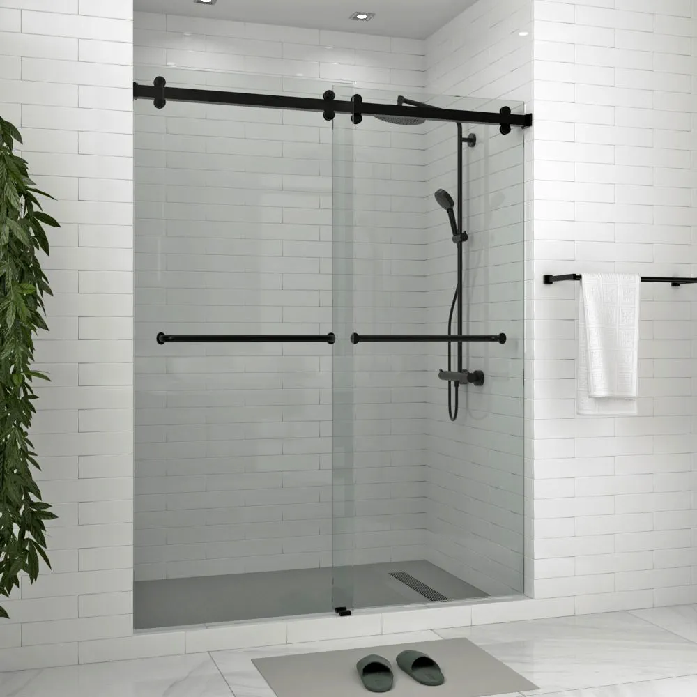 Frameless Bypass Shower Doors- Cut To Size