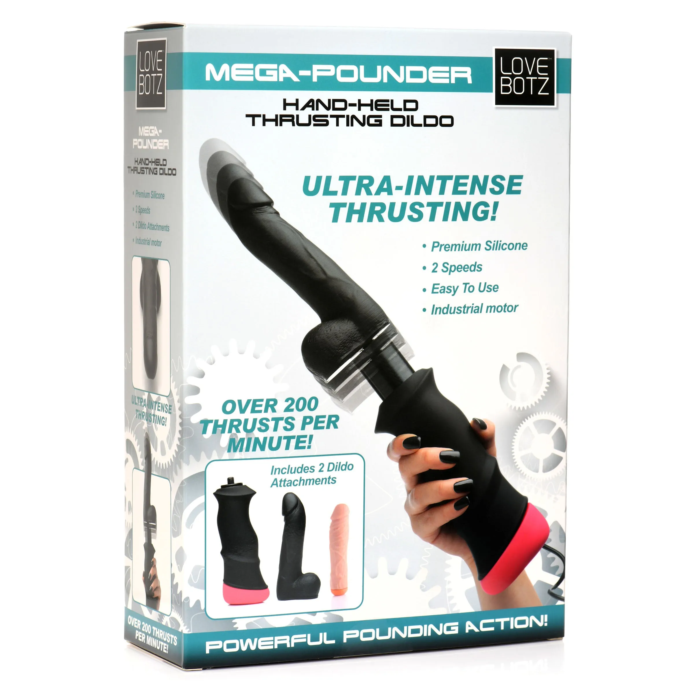 Hand-held Thrusting Dildo