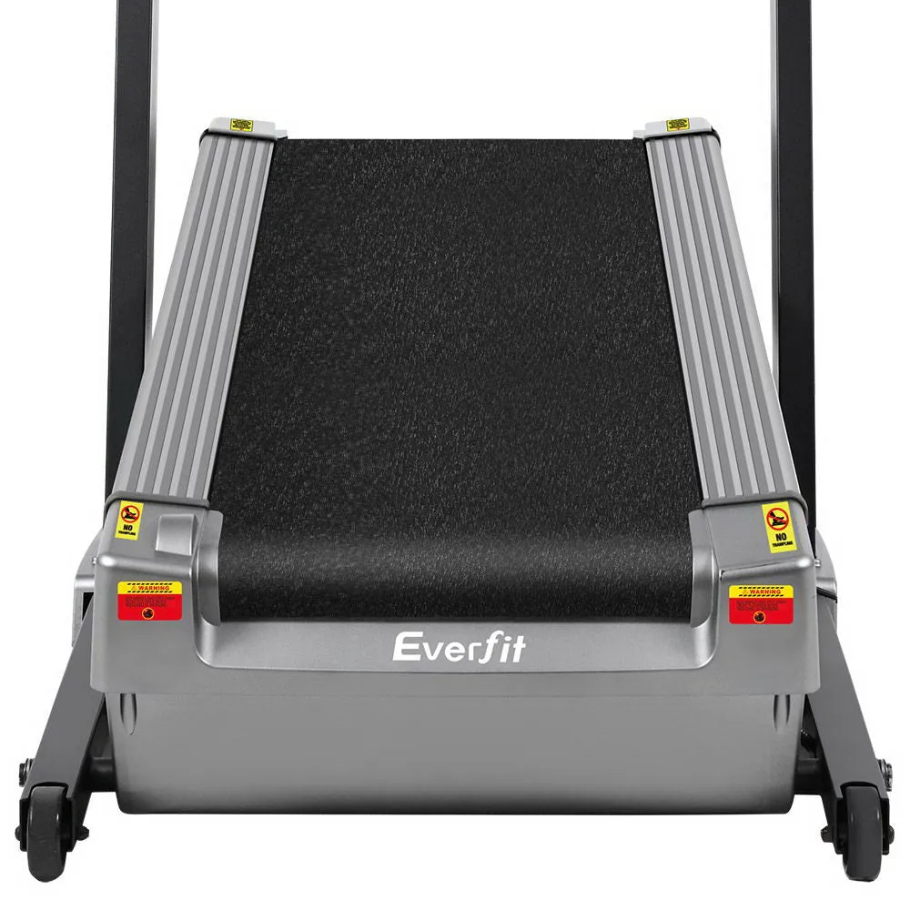 High Incline Treadmill with LED Display, Bluetooth - Everfit