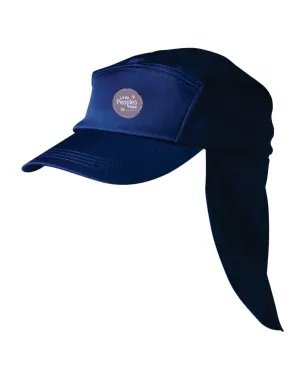 Kids Poly Cotton Legionnaire hat with logo H1025 x10