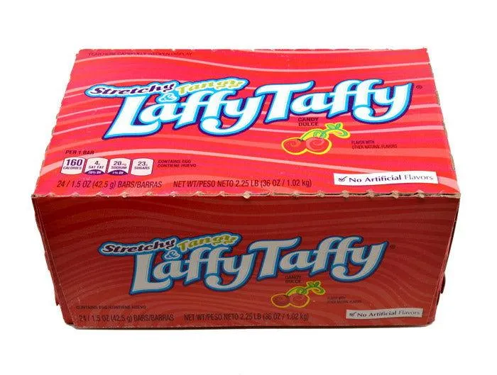 Laffy Taffy Cherry Bars