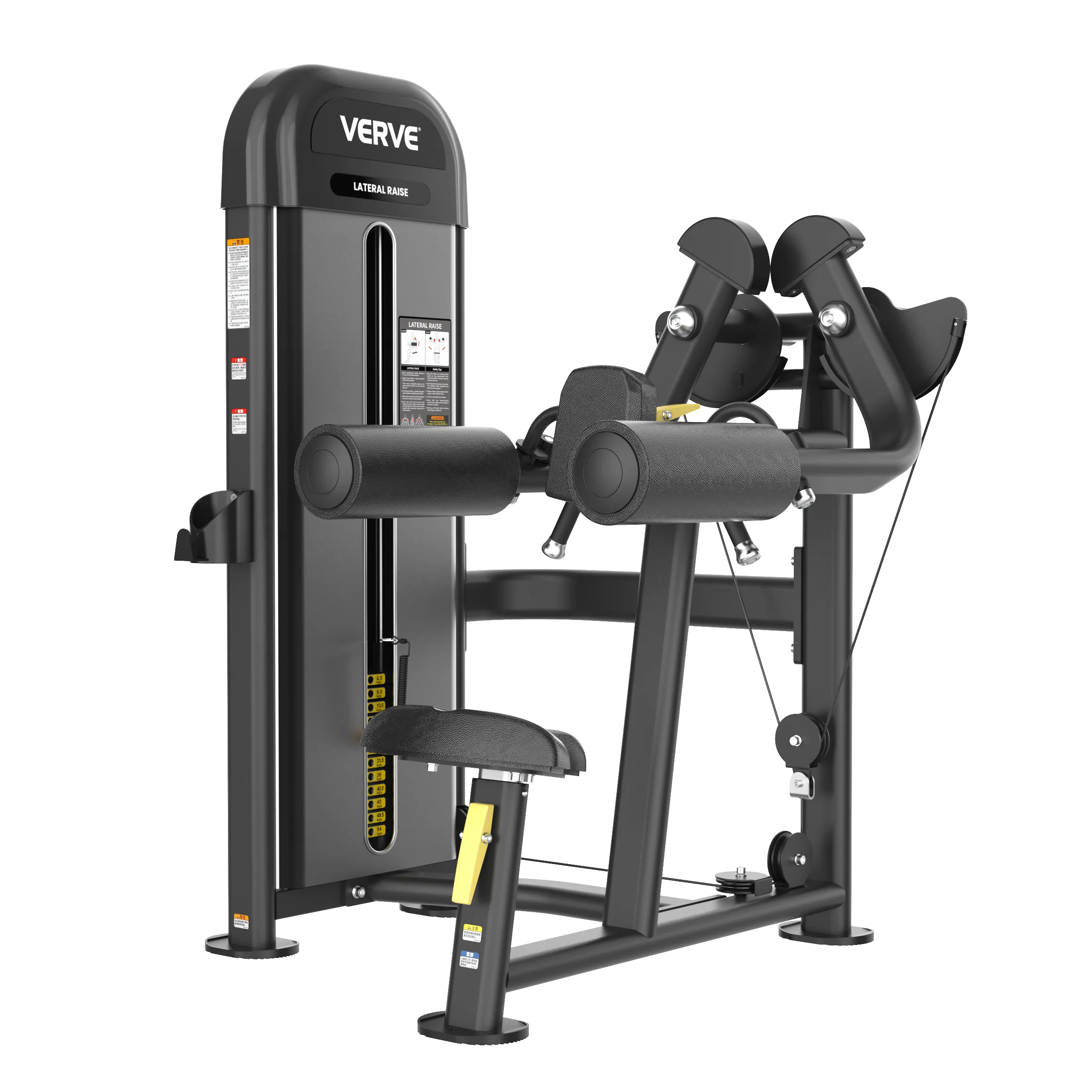 Lateral Raise Pin Loaded Machine | MADE TO ORDER