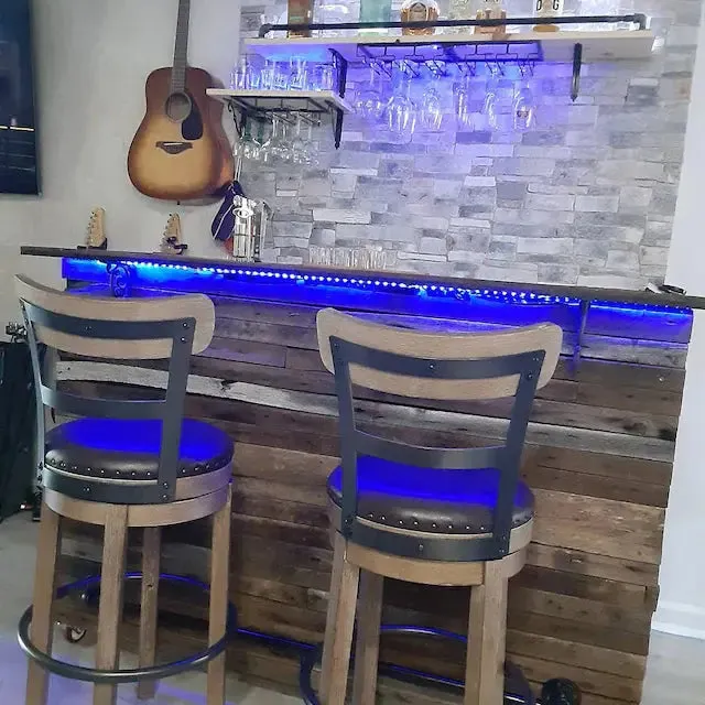 Man Cave Wood Bar