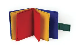 Multicolor Mini Fabric Book