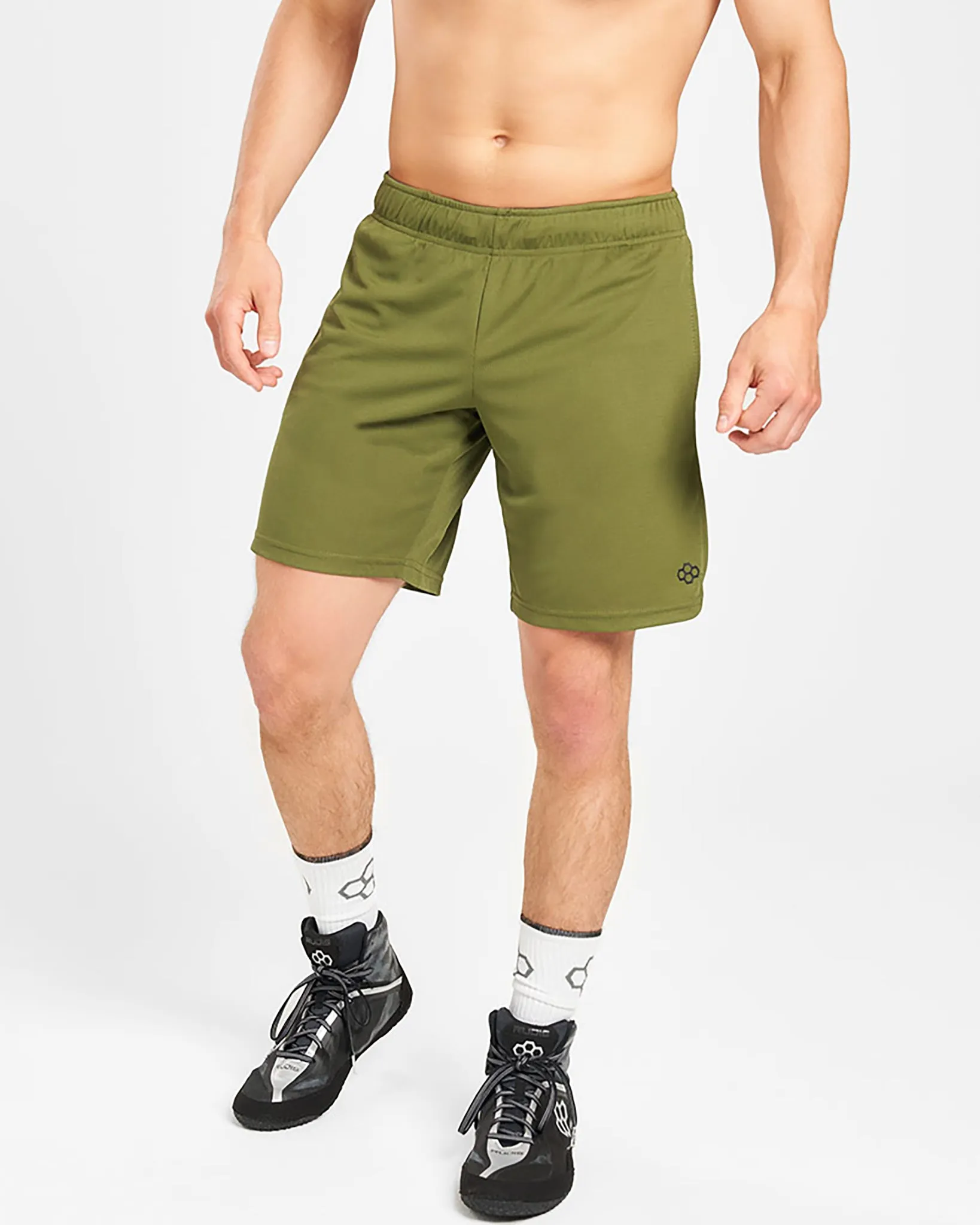 RUDIS 8" Mesh Shorts - Army Green