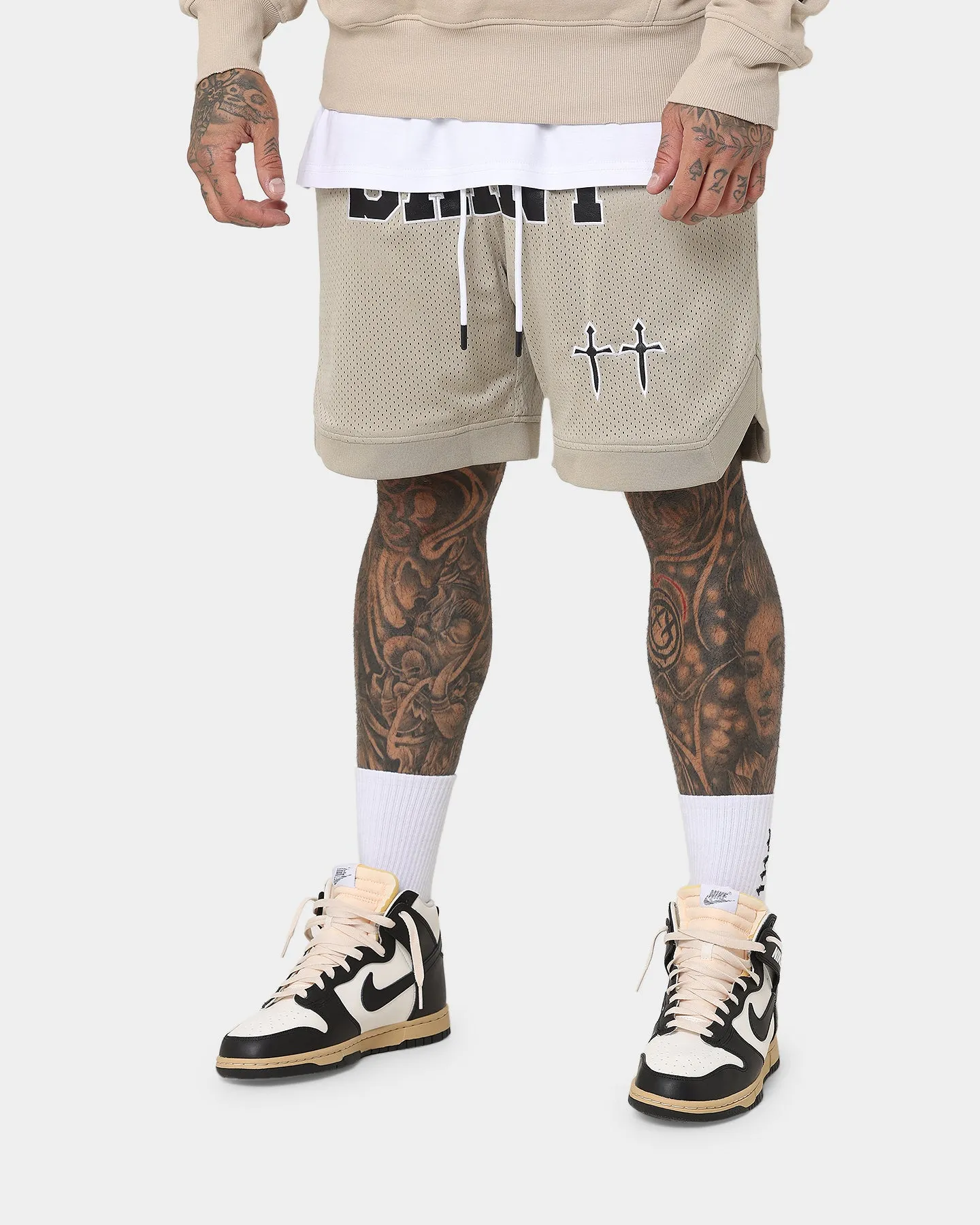 Saint Morta Provincial Basketball Shorts Stone