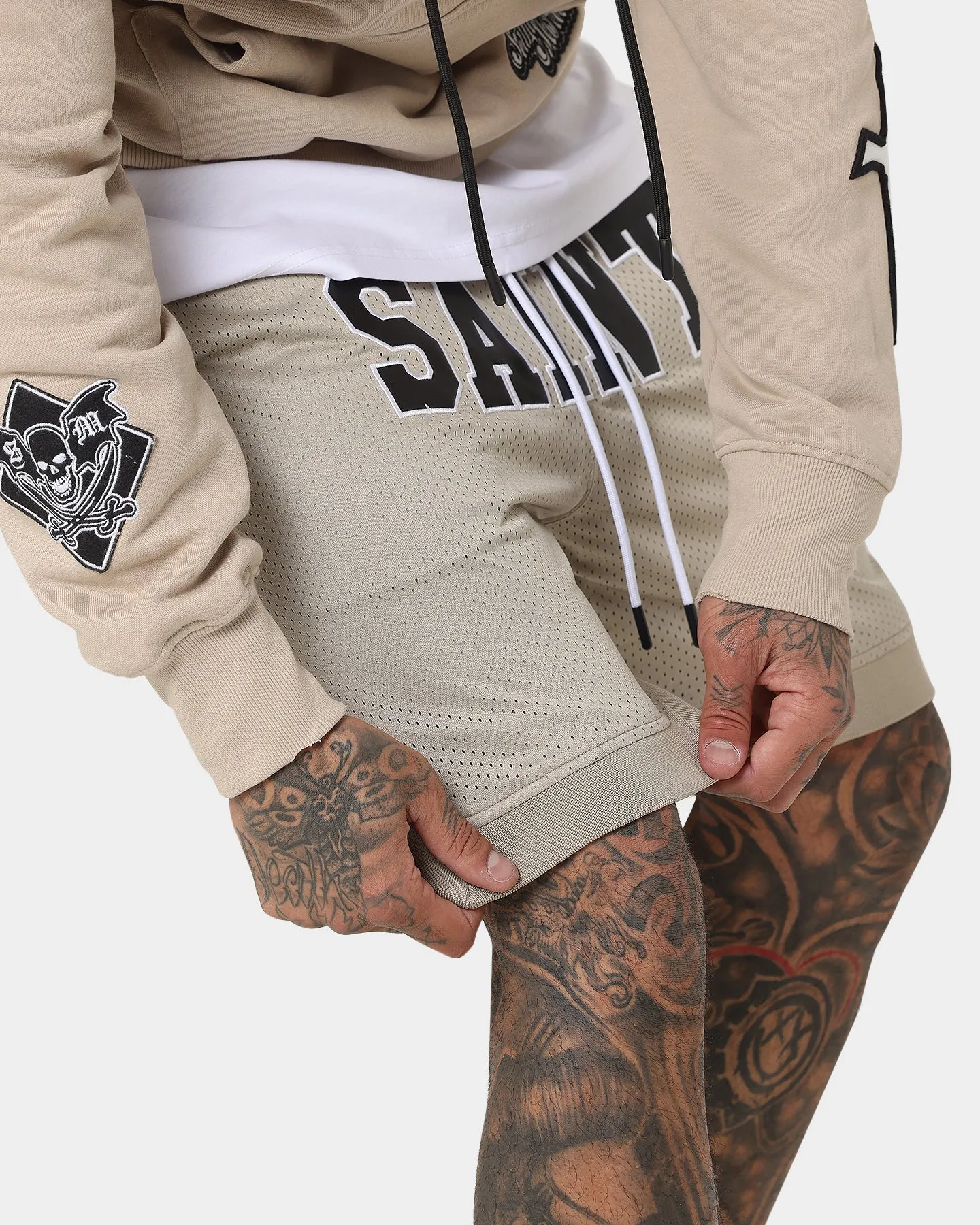 Saint Morta Provincial Basketball Shorts Stone