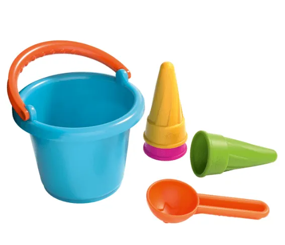 Sand toys Set infant bucket and ice cream cones