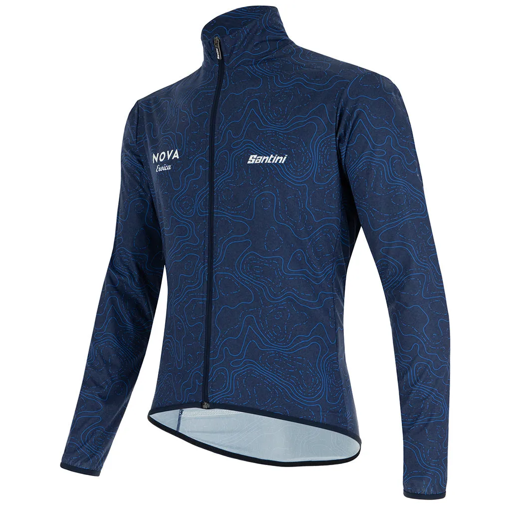 Santini Arte Wind Jacket - Blue