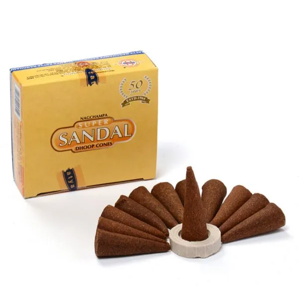 Satya Sandalwood Incense Cones