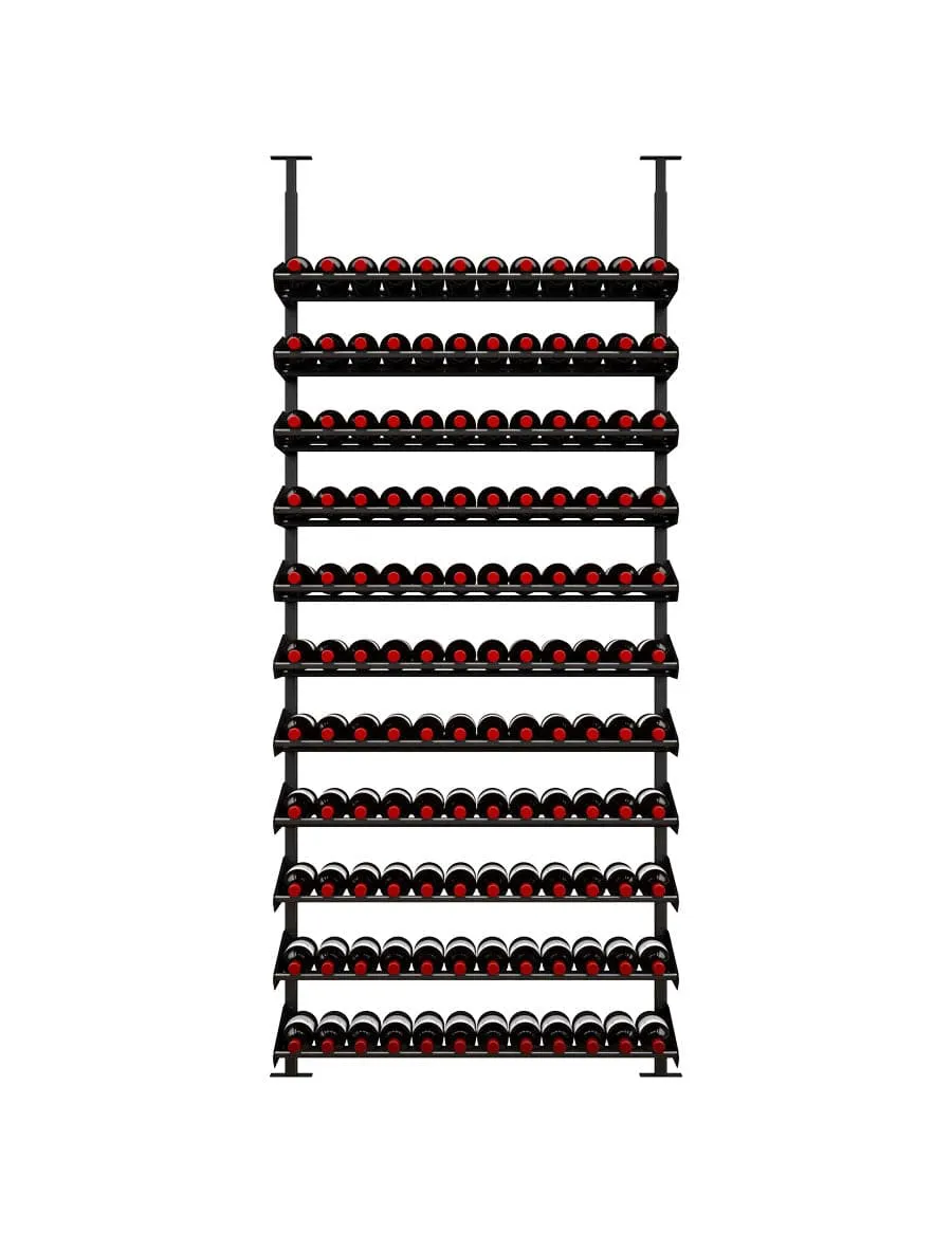 Showcase Standard Cork Out Wine Rack Display Kit (121 Bottles)