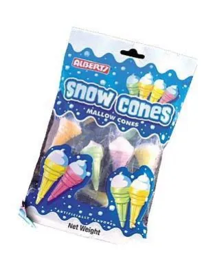 Snow Cones Mallow Cones Bags