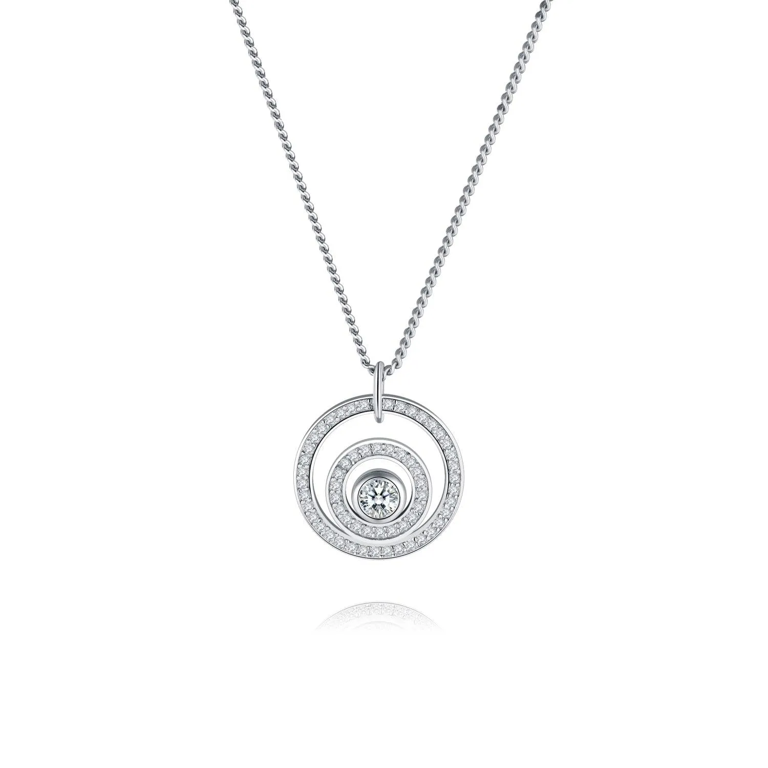 Star Track Necklace Orbit Collection by Parastoo Behzad