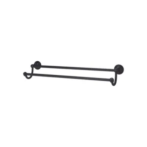 Tisbury 26.47" Round Double Towel Bar in Tuscan Bronze