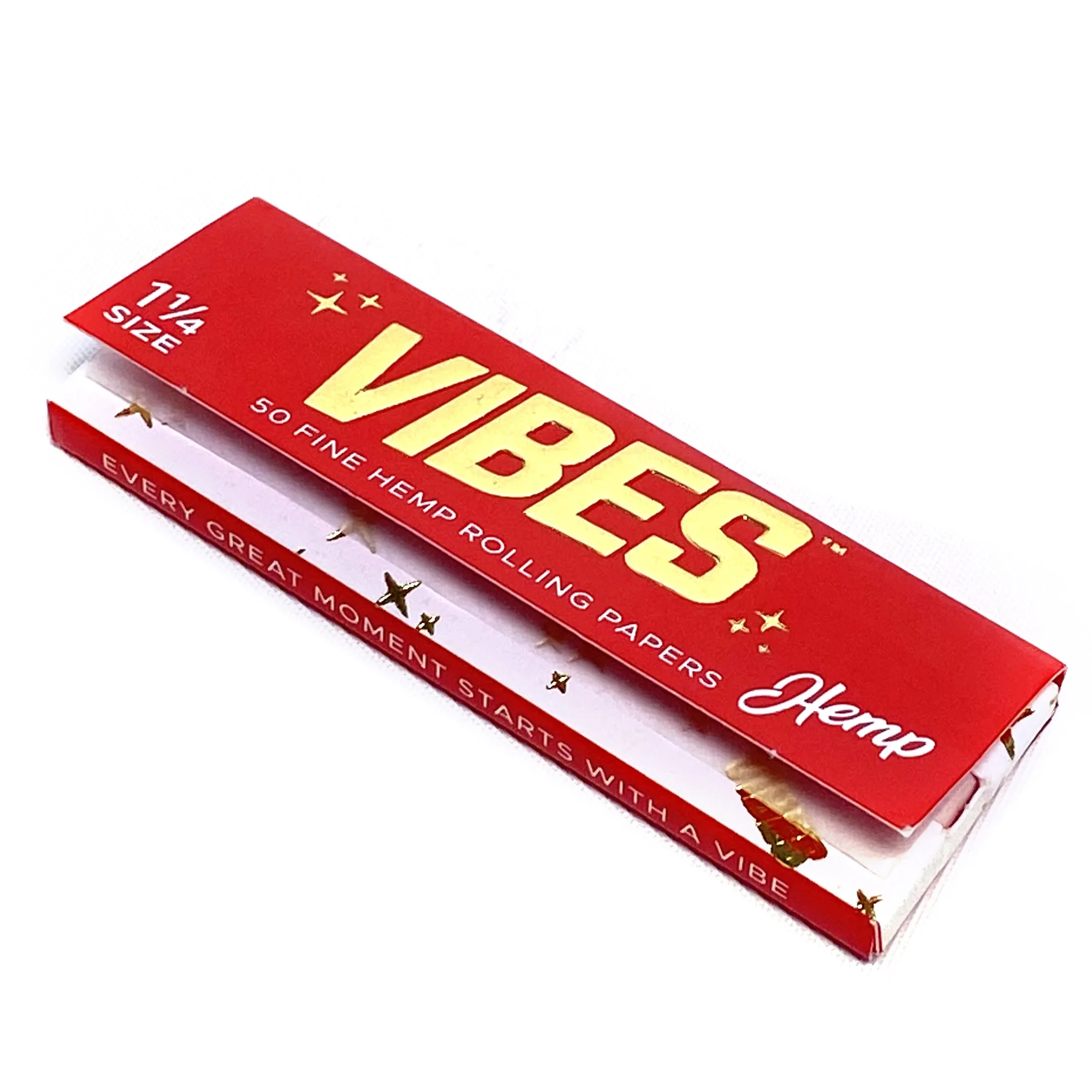 Vibes - 1.25 Hemp - 50 Paper Booklet - Single Pack