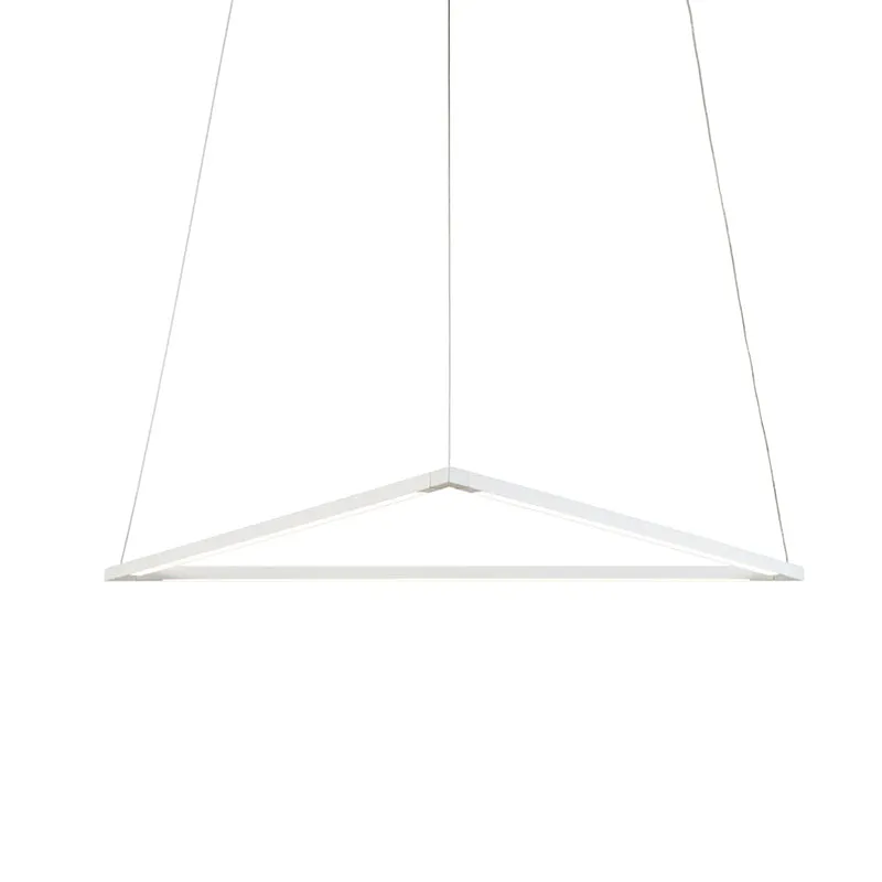 Z-Bar Triangle LED Pendant by Koncept