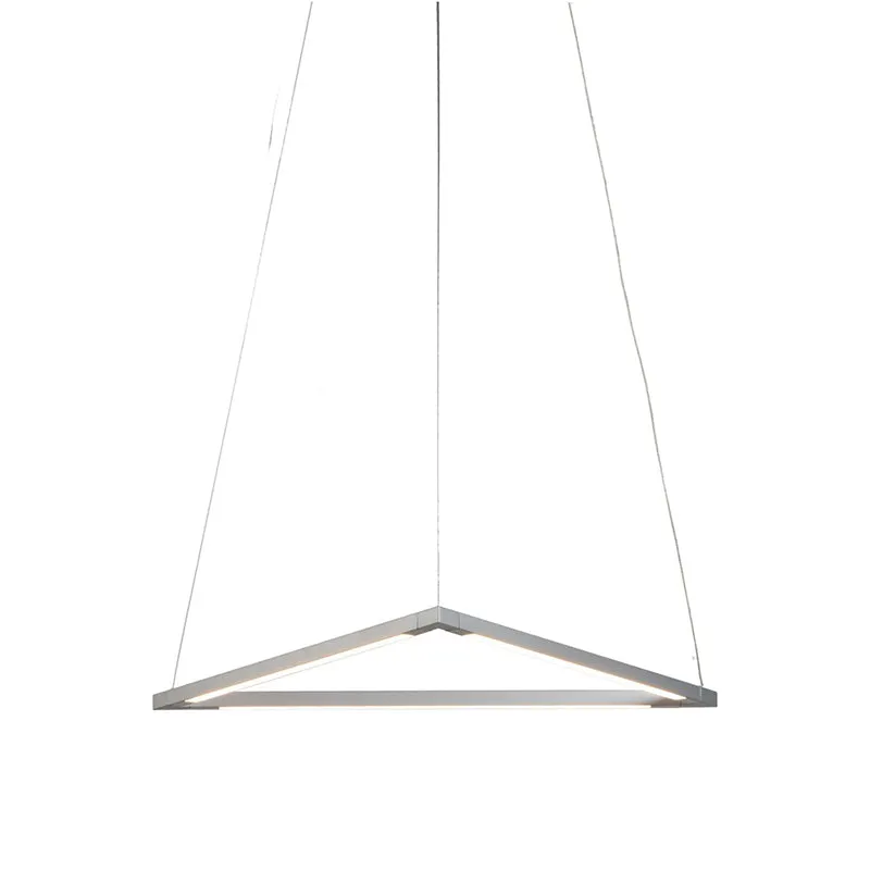 Z-Bar Triangle LED Pendant by Koncept