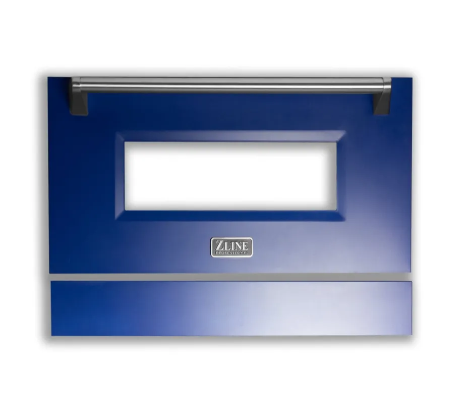 ZLINE 30 Induction Range in Stainless Steel with a Blue Matte Door (RAIND-BM-30)