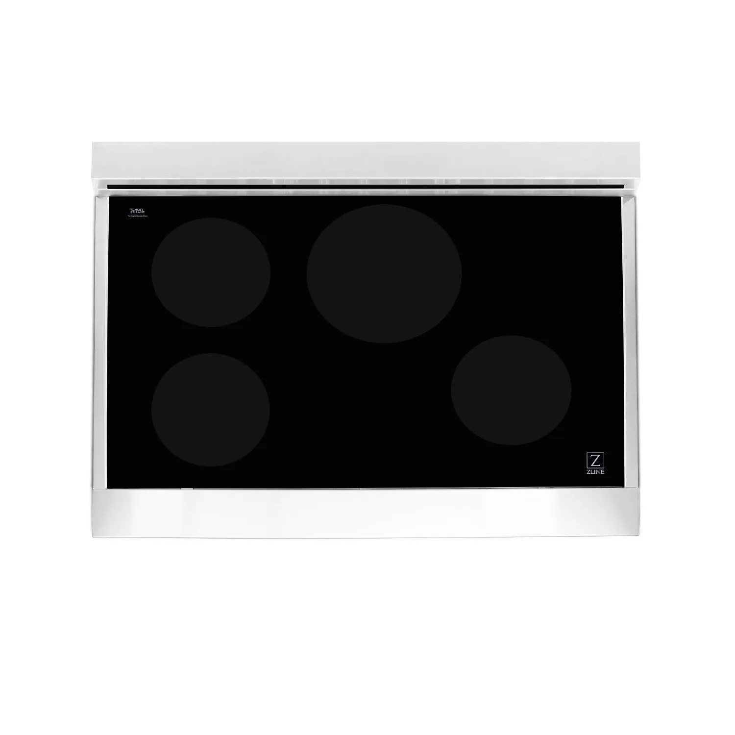 ZLINE 36 Induction Range in Stainless Steel with a White Matte Door (RAIND-WM-36)