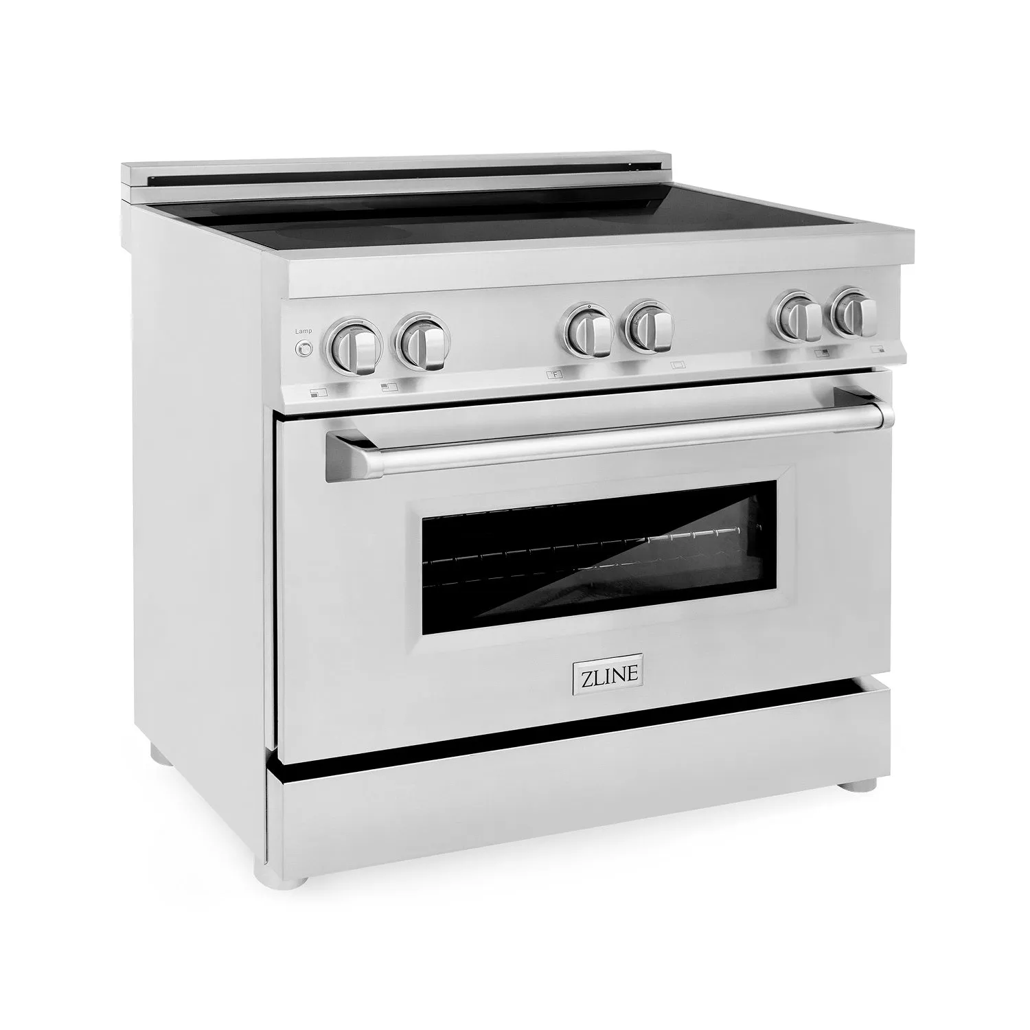 ZLINE 36" Professional Stainless Steel Induction Cooktop/Electric Oven Range (RAIND-36)